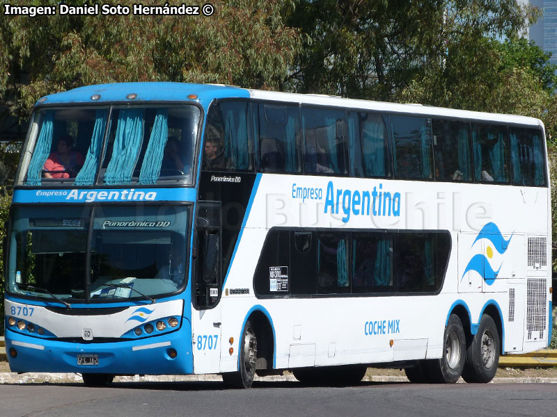 Busscar Panorâmico DD / Mercedes Benz O-500RSD-2036 / Empresa Argentina