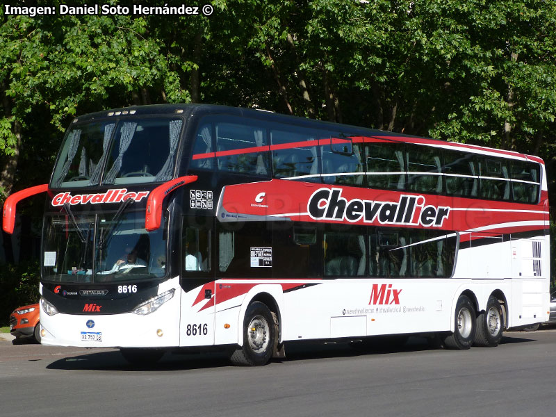 Metalsur Starbus 3 DP / Scania K-410B / Chevallier (Argentina)