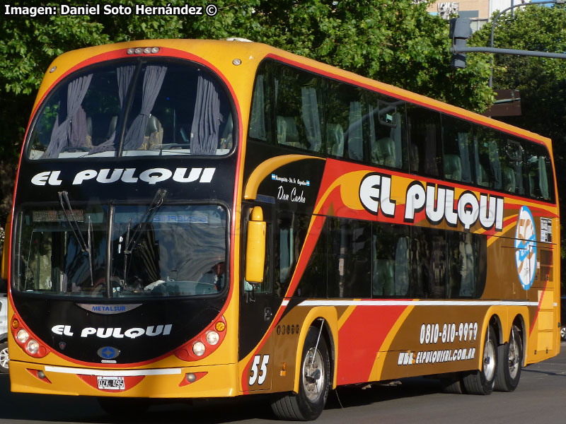 Metalsur Starbus 2 DP / Scania K-410B / El Pulqui S.R.L. (Argentina)