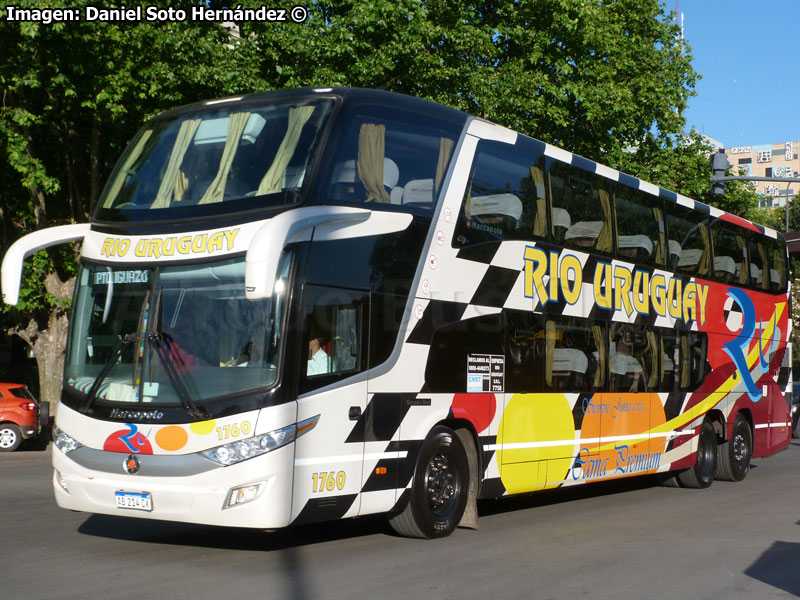 Marcopolo Paradiso G7 1800DD / Mercedes Benz O-500RSD-2436 BlueTec5 / Río Uruguay (Argentina)