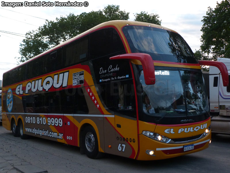 Comil Campione DD / Volvo B-450R Euro5 / El Pulqui S.R.L. (Argentina)