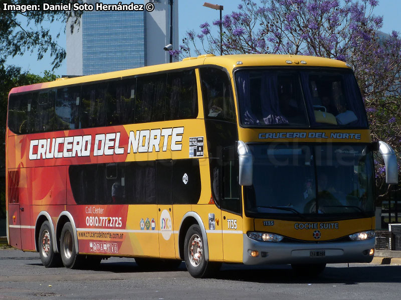 Marcopolo Paradiso G6 1800DD / Volvo B-12R / Crucero del Norte (Argentina)