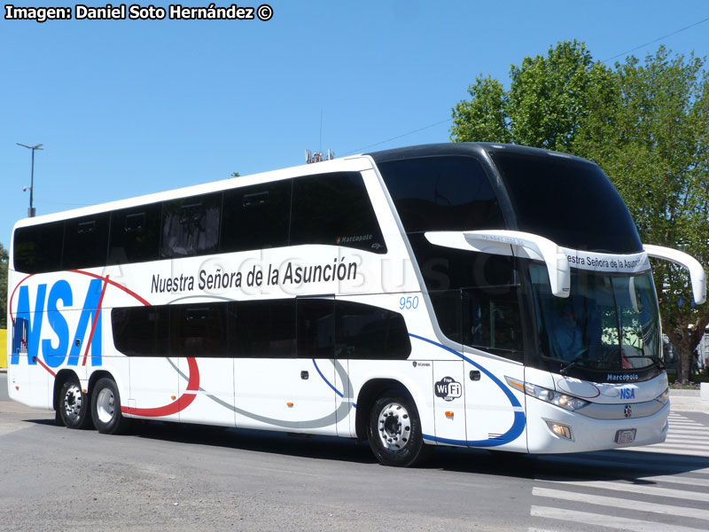 Marcopolo Paradiso G7 1800DD / Scania K-410B / NSA Nuestra Señora de la Asunción (Paraguay)