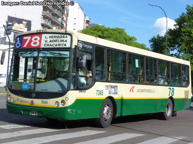 TodoBus Pompeya II / Agrale MT-15.0LE / Línea N° 78 Loma Hermosa - Chacarita (Buenos Aires - Argentina)