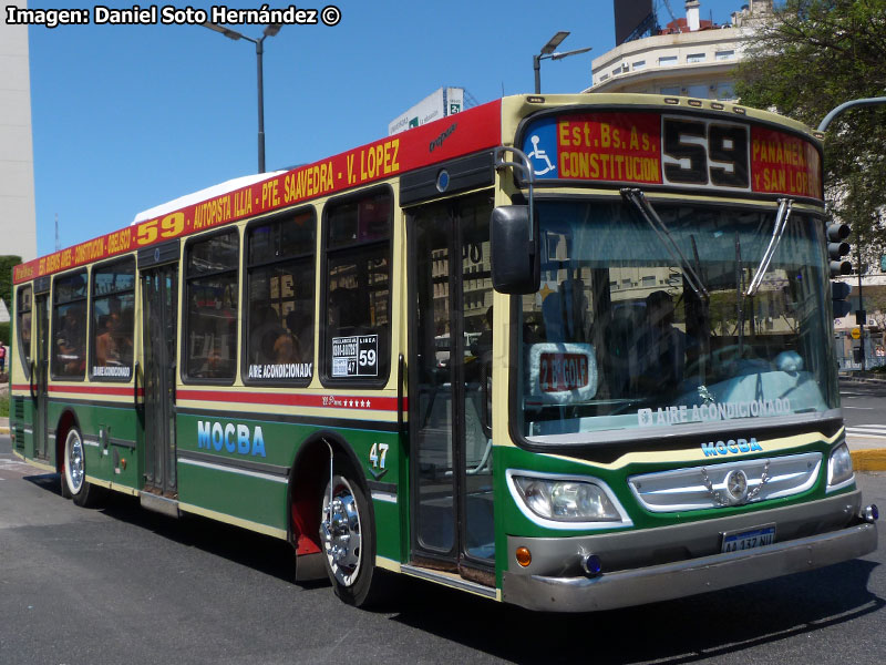 Italbus Tropea / Mercedes Benz OH-1718L-SB BlueTec5 / Línea N° 59 Vicente López - Estación Bs. As. (Buenos Aires - Argentina)