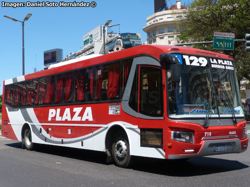 Italbus Bello / Mercedes Benz OH-1721L-SB BlueTec5 / Línea N° 129 Buenos Aires - La Plata (Argentina)