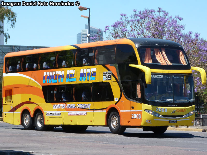 Comil Campione DD / Volvo B-430R / Crucero del Norte (Argentina)