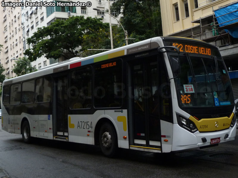 Induscar Caio Millennium / Mercedes Benz O-500U-1826 BlueTec5 / Línea N° 422 Grajaú - Cosme Velho (Río de Janeiro - Brasil)