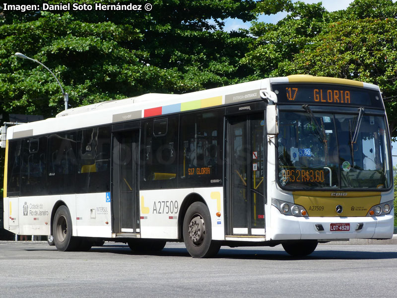 Induscar Caio Mondego L / Mercedes Benz O-500U-1726 / Línea N° 517 Glória - Gávea (Río de Janeiro - Brasil)