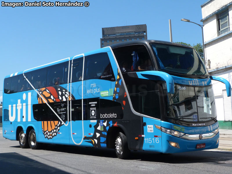 Marcopolo Paradiso G7 1800DD / Mercedes Benz O-500RSD-2436 BlueTec5 / UTIL - União Transporte Interestadual de Luxo (Minas Gerais - Brasil)