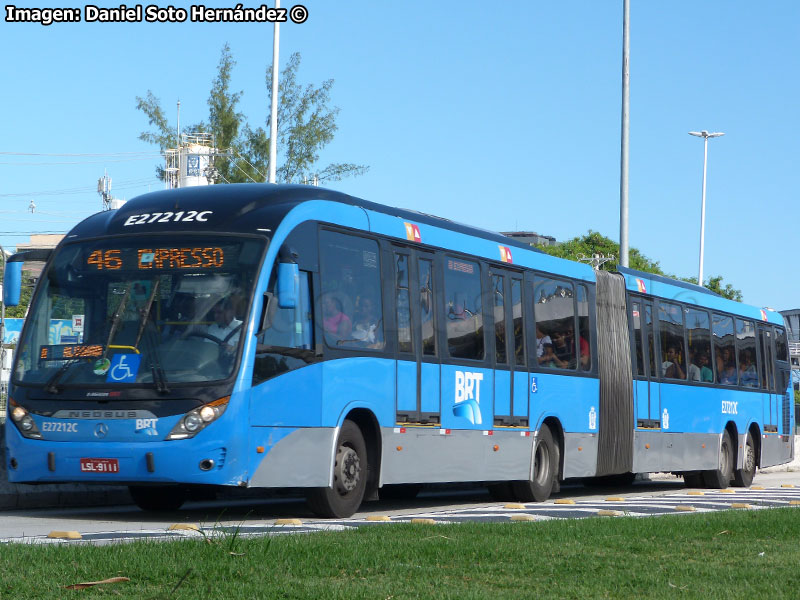 Neobus Mega BRT / Mercedes Benz O-500UDA-3736 BlueTec5 / BRT Trans Carioca Línea N° 46 Penha - Terminal Alvorada (Río de Janeiro - Brasil)