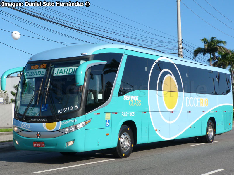 Marcopolo Paradiso G7 1050 / Scania K-310B eev5 / Doce Rio Fretamento & Turismo (Río de Janeiro - Brasil)