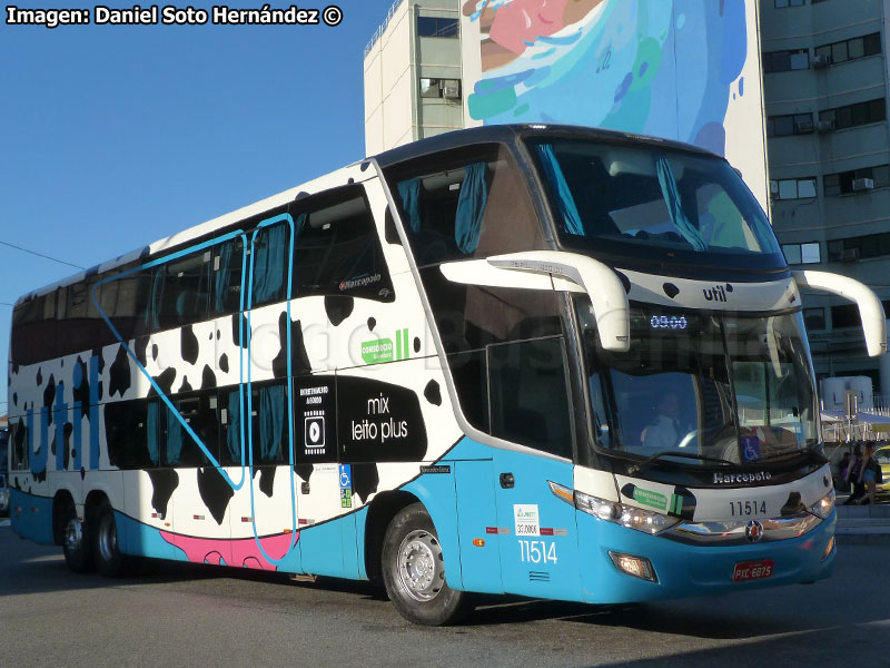 Marcopolo Paradiso G7 1800DD / Mercedes Benz O-500RSD-2436 BlueTec5 / UTIL - União Transporte Interestadual de Luxo (Minas Gerais - Brasil)