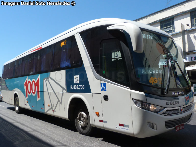 Marcopolo Viaggio G7 900 / Mercedes Benz OF-1721L BlueTec5 / Auto Viação 1001 (Río de Janeiro - Brasil)