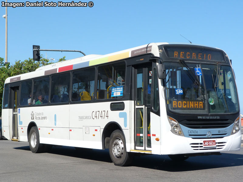 Neobus Mega Plus / Mercedes Benz OF-1721 BlueTec5 / Línea Integrada N° 8 Shopping Rio Sul - Recreio dos Bandeirantes (Río de Janeiro - Brasil)