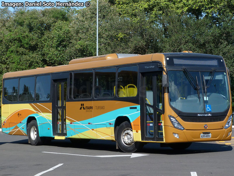 Marcopolo Torino / Mercedes Benz O-500M-1826 BlueTec5 / Represa Binacional Itaipú (Paraná - Brasil)