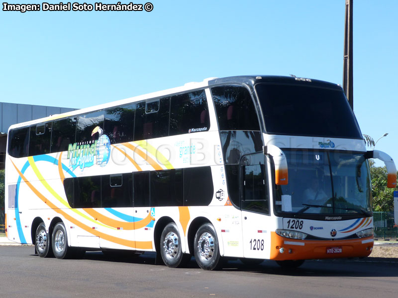 Marcopolo Paradiso G6 1800DD / Scania K-420B 8x2 / Mundo das Aguas Turismo (Paraná - Brasil)