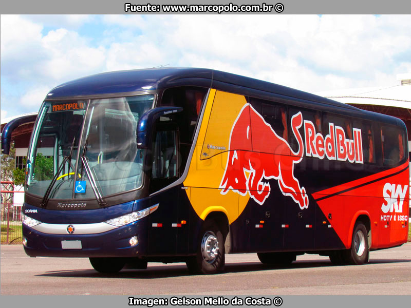 Marcopolo Paradiso G7 1200 / Scania K-340B / Team A. Mattheis Motorsports (Al servicio de Red Bull Racing Brasil)