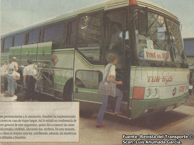 Recorte de Prensa | Mercedes Benz O-400RSL / Tur Bus