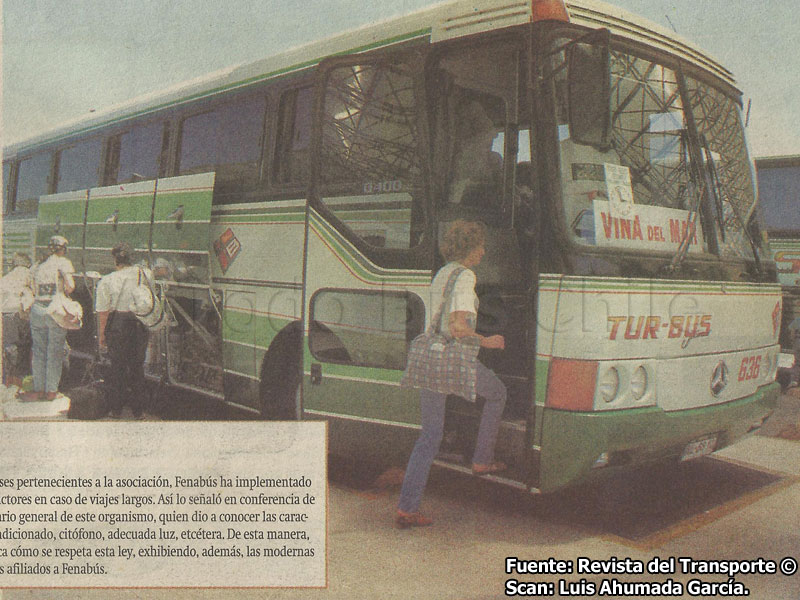 Recorte de Prensa | Mercedes Benz O-400RSL / Tur Bus