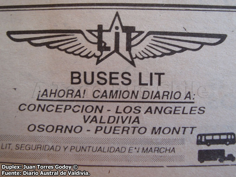 Aviso de Prensa Buses LIT