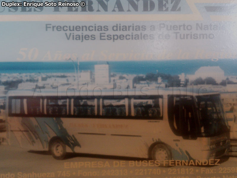 Inserto de Prensa Buses Fernández | Busscar El Buss 340 / Mercedes Benz OF-1318