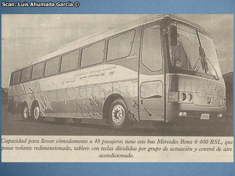 Recorte de Prensa | Lanzamiento Mercedes Benz O-400RSD (1995)
