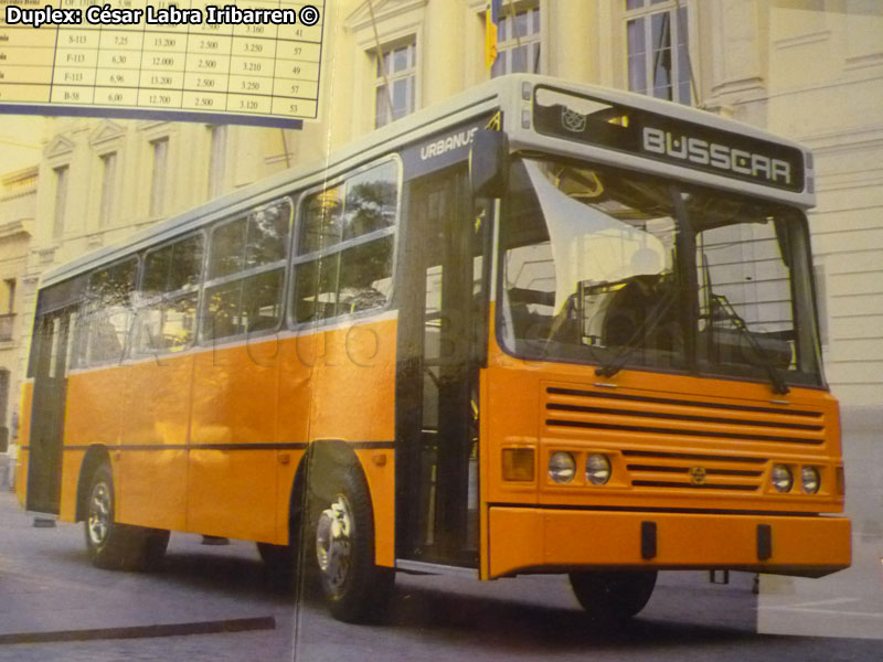 Catálogo | Busscar Urbanus / Mercedes Benz OF-1115