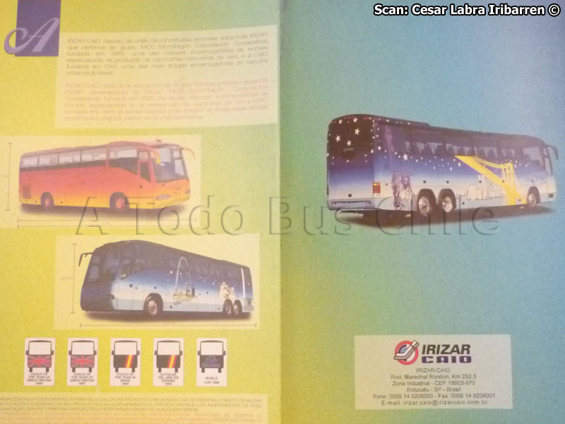 Lanzamiento Irizar do Brasil (1998)