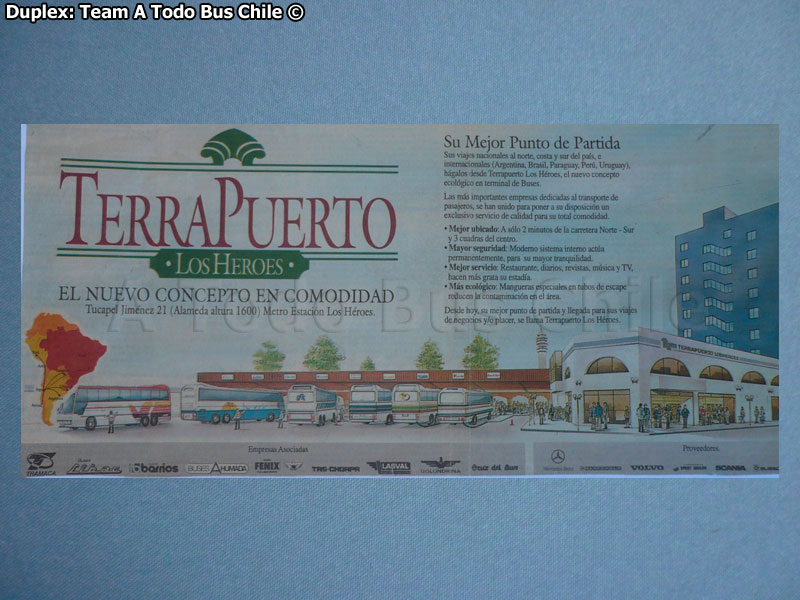 Inserto de Prensa del Terrapuerto Los Héroes (1997)