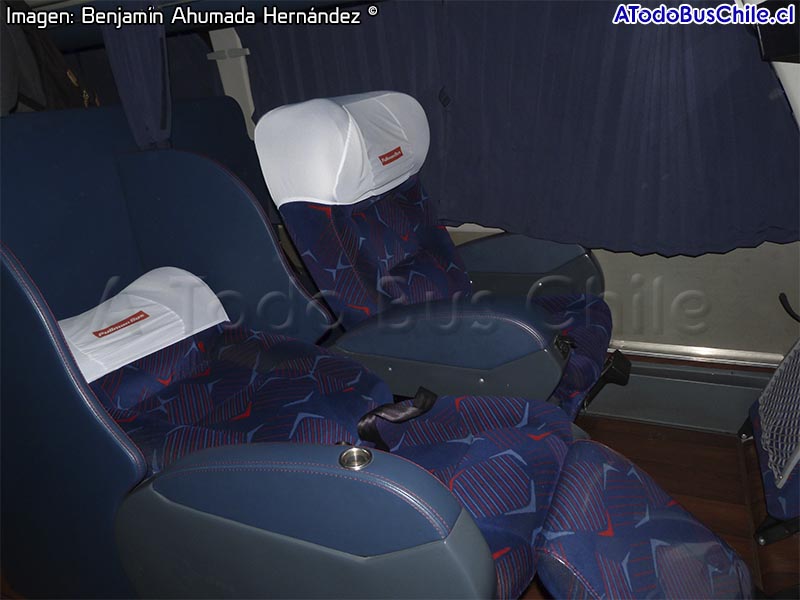 Butaca Cama Premium | Modasa Zeus 4 / Scania K-400B eev5 / Pullman Bus