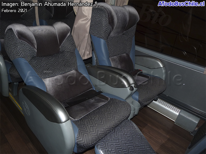 Butaca Salón Cama | Marcopolo Paradiso New G7 1800DD / Mercedes Benz O-500RSD-2441 BlueTec5 / Buses Bio Bio