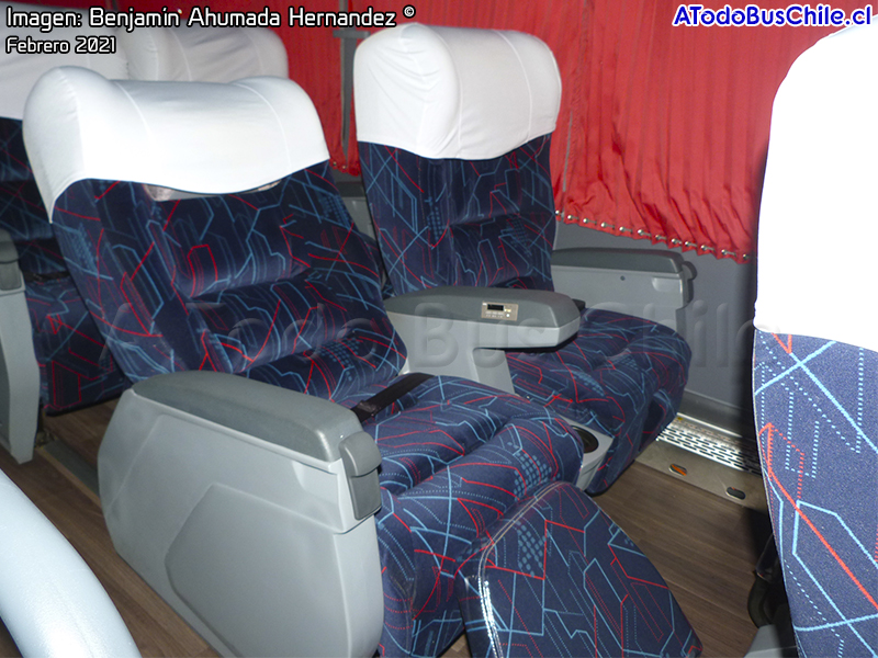 Butaca Salón Cama | Busscar Vissta Buss DD / Scania K-400B eev5 / Jet Sur