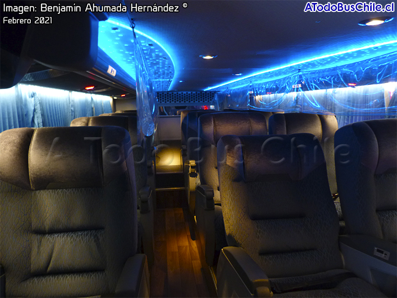 Interior | Busscar Vissta Buss DD / Scania K-400B eev5 / Transantin