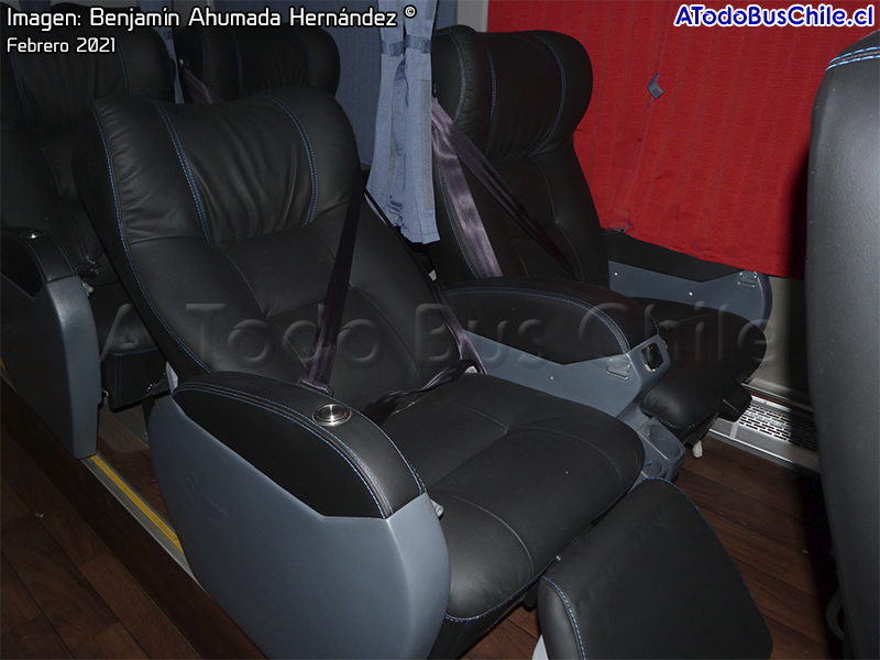 Butaca Salón Cama | Modasa Zeus 4 / Volvo B-450R Euro5 / Jet Sur