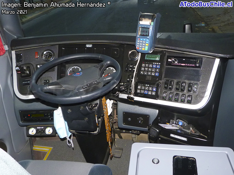 Panel de Instrumentos | Busscar Vissta Buss DD / Scania K-400B eev5 / Jet Sur