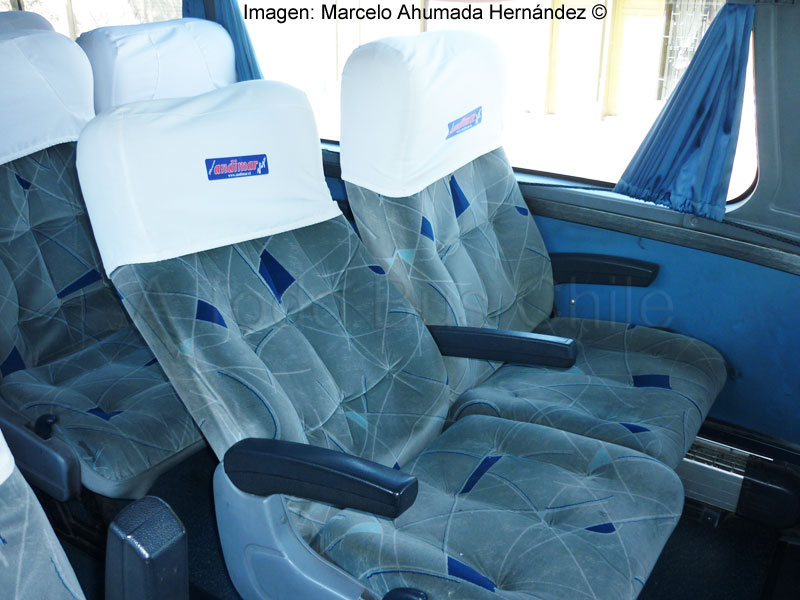 Asientos Clase Turista | Marcopolo Viaggio G6 1050 / Mercedes Benz OH-1628L / Nueva Andimar