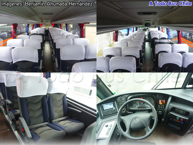 Interiores Unidad N° 368 Buses Bio Bio | Irizar i6s 3.90 / Mercedes Benz O-500RS-1836 BlueTec5