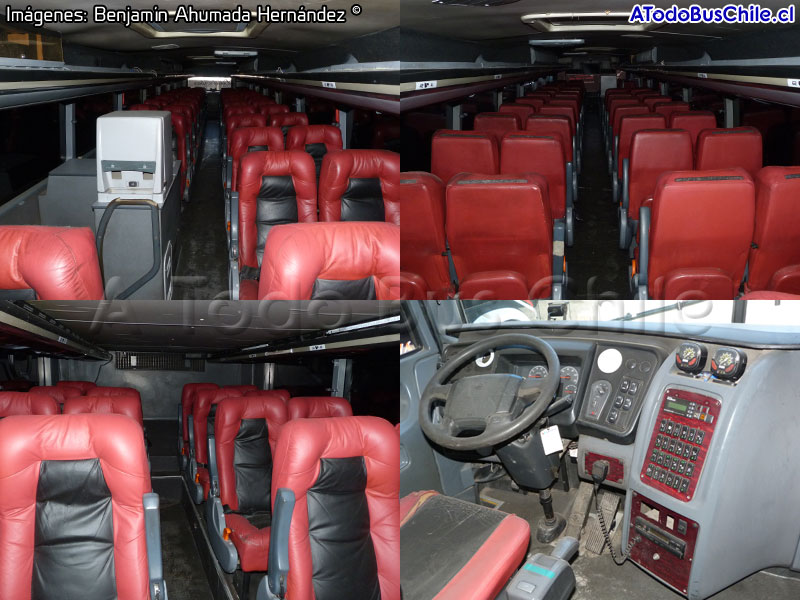 Interiores Unidad N° 510 Londres Bus| Busscar Panorâmico DD / Volvo B-12R