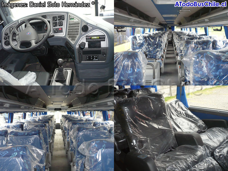 Interiores Unidad N° 814 Romani | Marcopolo Paradiso G6 1800DD / Scania K-420B