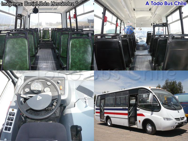 Interiores | Metalpar Pucará IV Evolution / Agrale MA-8.5TCA / Unidad de Exportación a Perú
