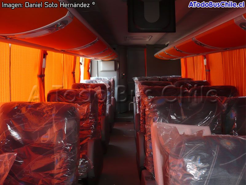 Interiores | Marcopolo Paradiso G7 1050 / Volvo B-9R / Cruz del Sur