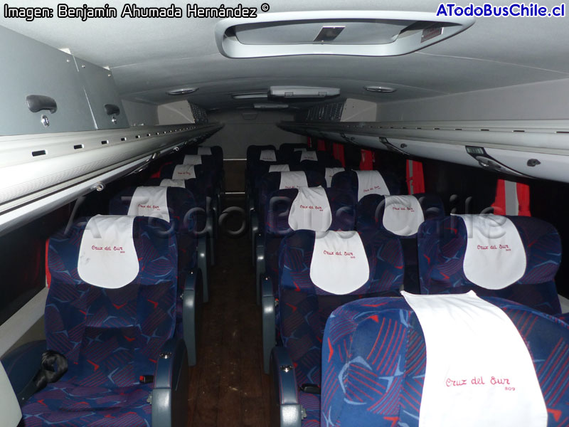 Salón Cama 2° Piso | Modasa Zeus 4 / Scania K-400B eev5 / Cruz del Sur