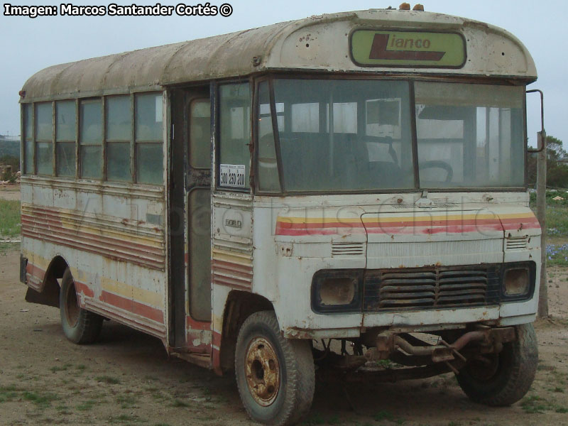 Blue Bird / Mercedes Benz LO-608D / Línea Antena - Compañías LIANCO (La Serena)