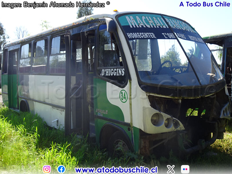 Walkbus Brasilia / Agrale MA-9.2 / Buses Machalí