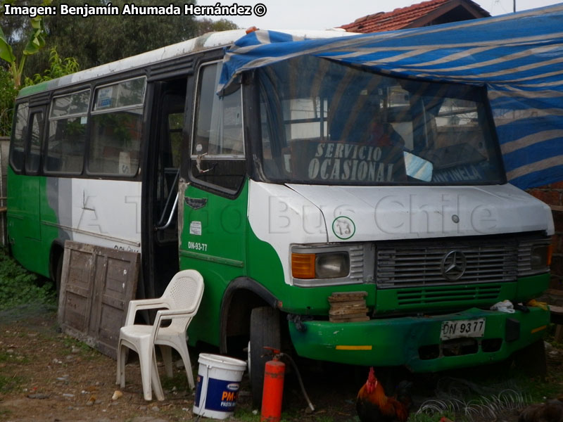 Metalpar Pucará 1 / Mercedes Benz LO-812 / Línea 6.000 Vía Rural 5 Sur (Gal Bus) Trans O'Higgins