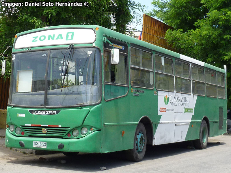 Busscar Urbanuss / Mercedes Benz OH-1420 / Ex unidad Zona I TranSantiago