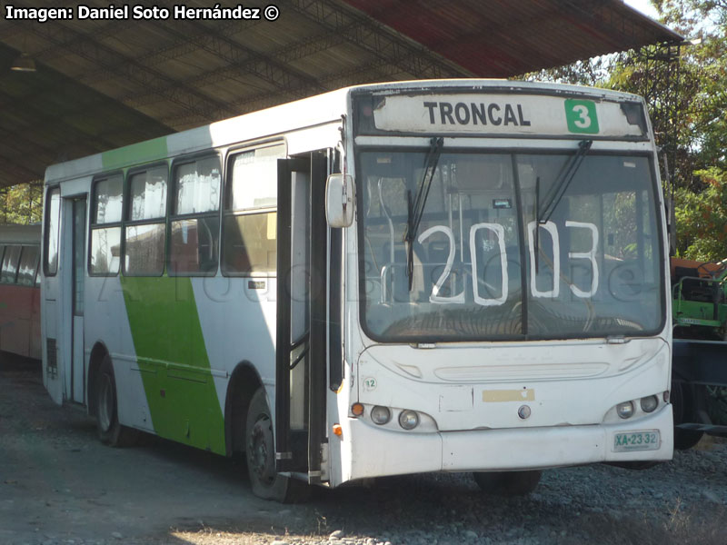 Induscar Caio Apache S21 / Mercedes Benz OH-1418 / Ex Unidad Buses Gran Santiago S.A.