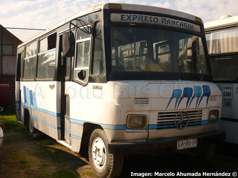 Metalpar Llaima / Mercedes Benz LO-608D / Expreso Rancagua