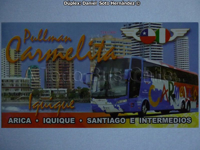 Portapasaje Pullman Carmelita (2010)